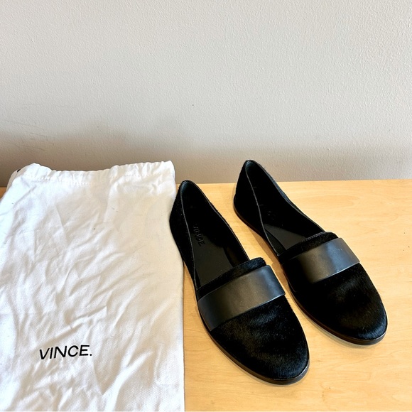 Vince Fur Flats - Picture 4 of 4